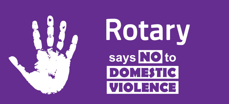 Rotary says No to Domestic Violence